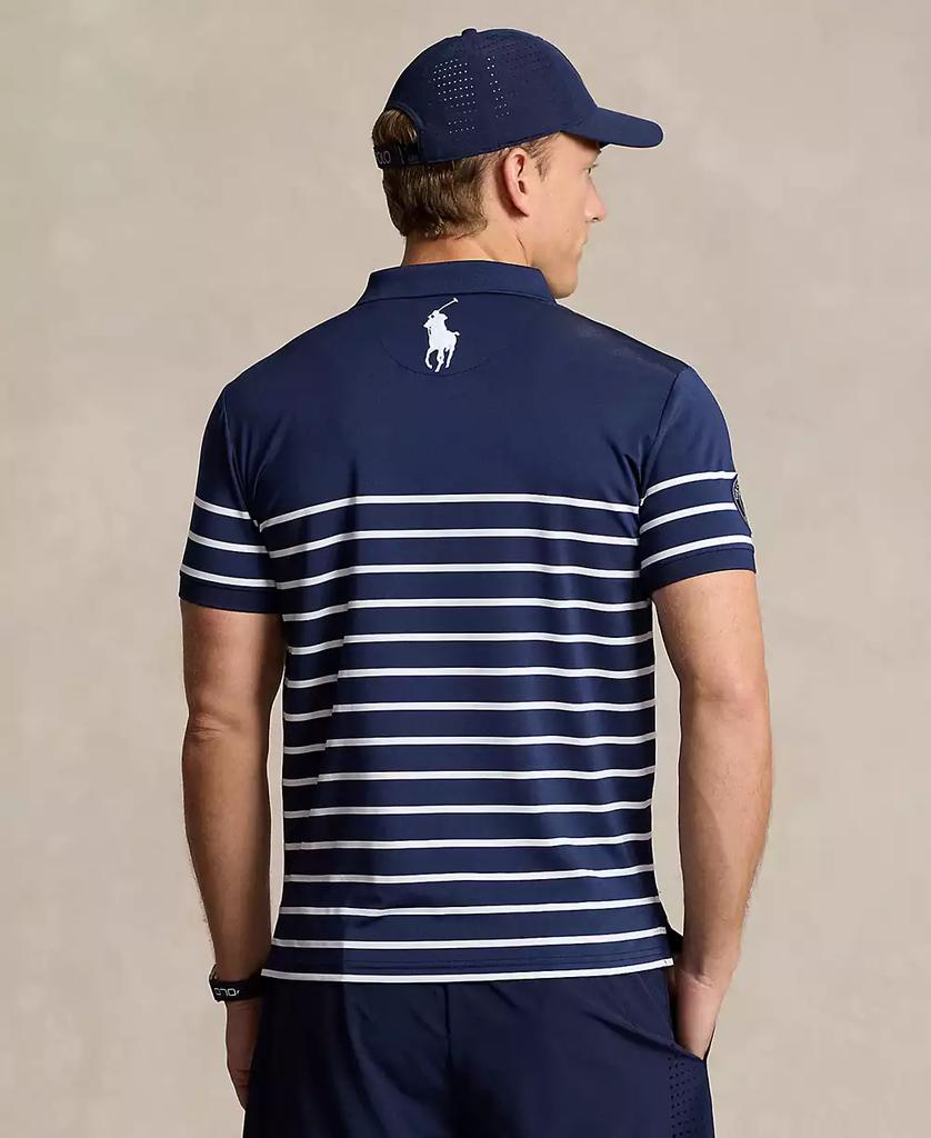 Men's Wimbledon 2024 Striped Polo Shirt - Luna BR wear co.