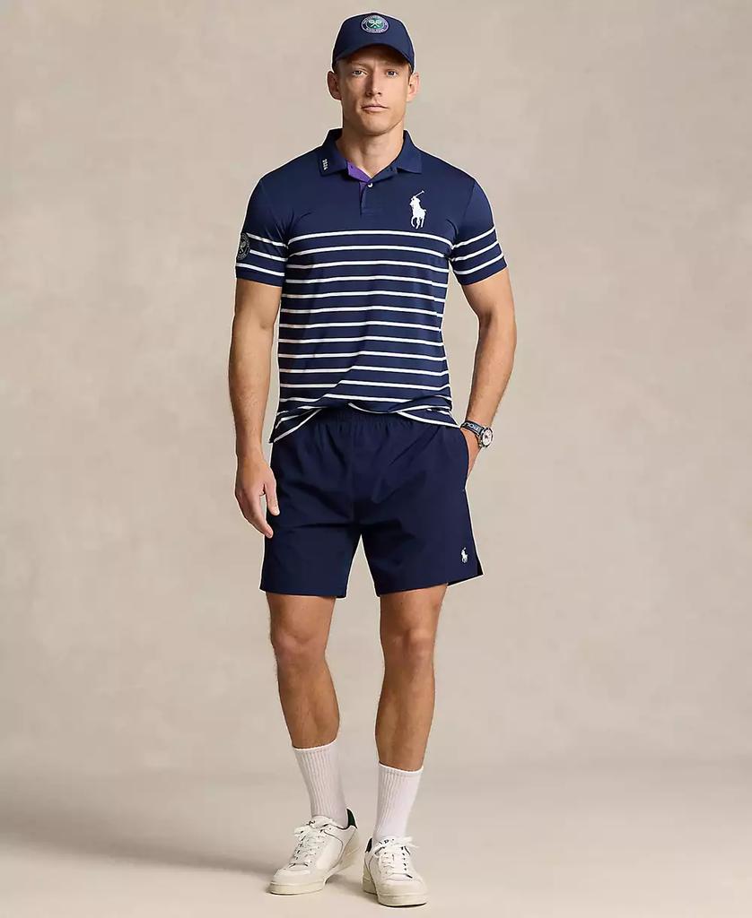 Men's Wimbledon 2024 Striped Polo Shirt - Luna BR wear co.