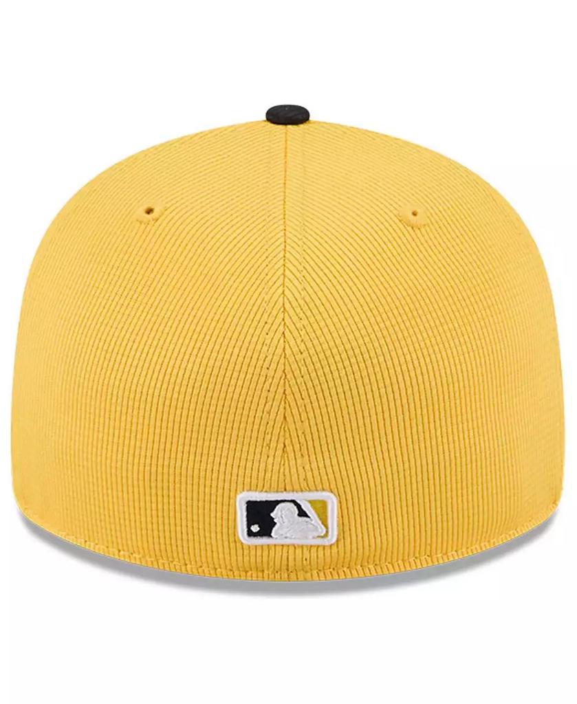 Men's Yellow/Black Minnesota Twins City Connect Batting Practice Low Profile 59FIFTY Fitted Hat - Luna BR wear co.