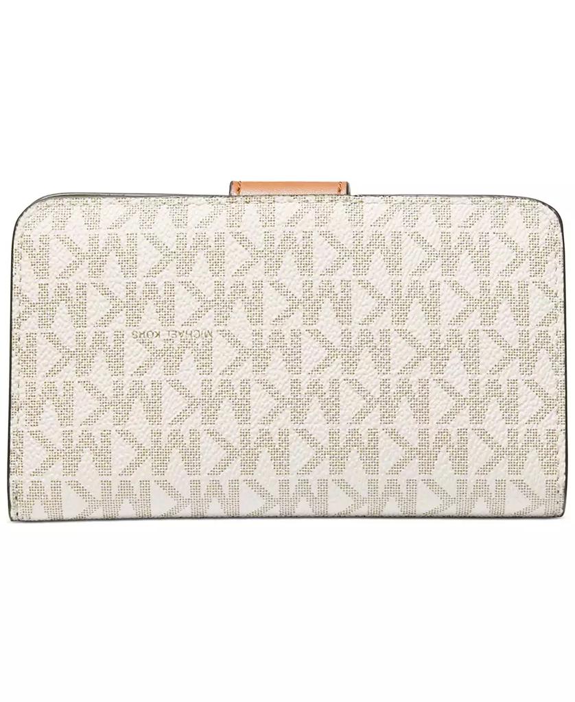 Michael Kors Charm Logo Medium Tab Pocket Bifold Wallet - XIOR LUXE