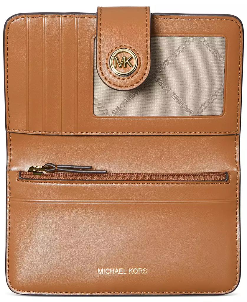 Michael Kors Charm Logo Medium Tab Pocket Bifold Wallet - XIOR LUXE