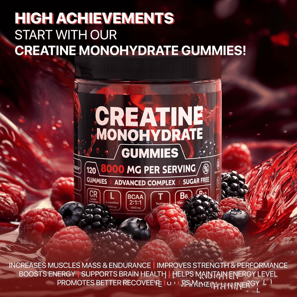 Muscle Boost Gummies - Luna BR wear co.