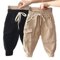 New Cotton Cargo Pants for Boys - Casual Sport Trousers - Luna BR wear co.