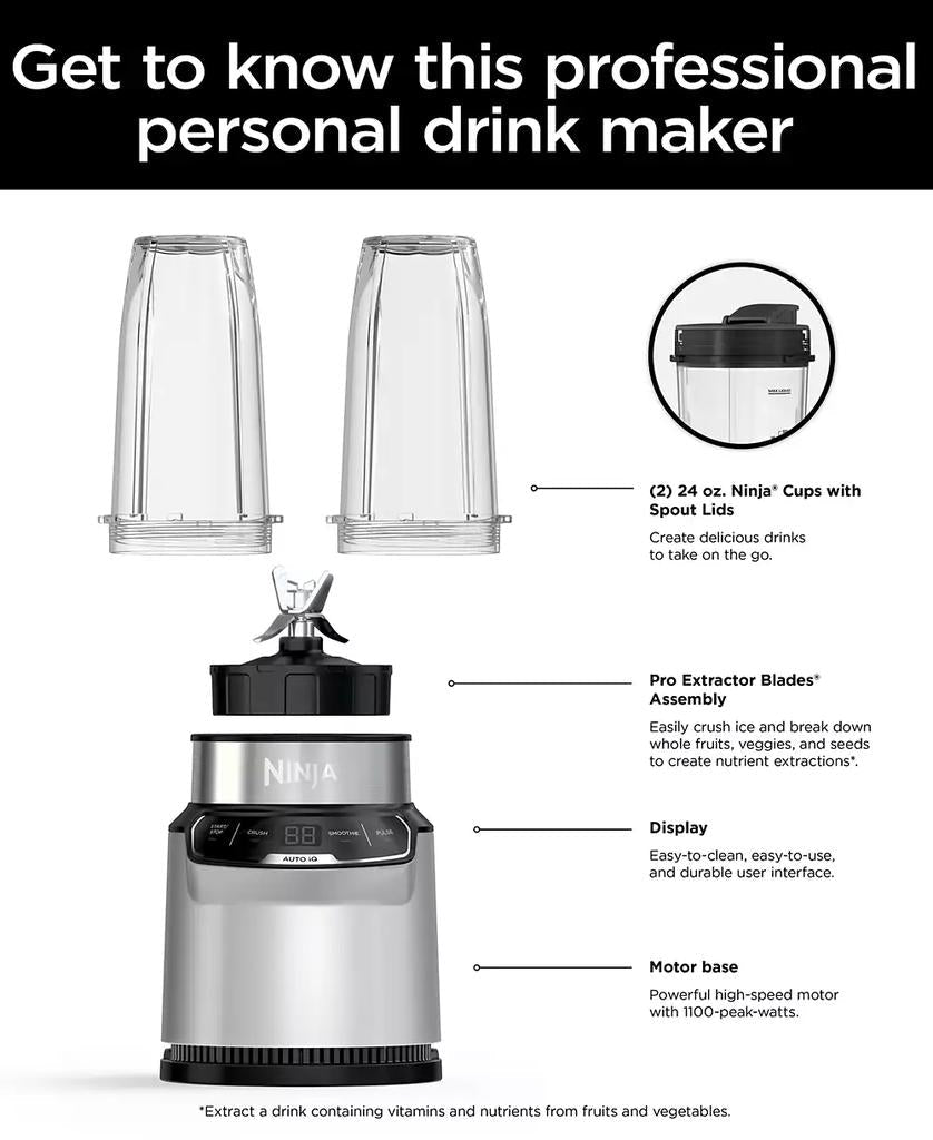 Nutri-Blender Pro 1100-Peak-Watt with Auto-iQ®, BN401 - XIOR LUXE