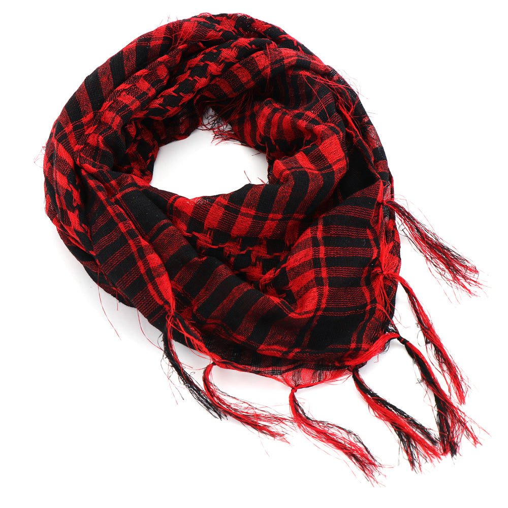 Outdoor Tactical Scarf - Multi-functional Arab Keffiyeh - Luna BR wear co.
