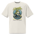 Oversized Mermaid Dreams faded t-shirt - Luna BR wear co.