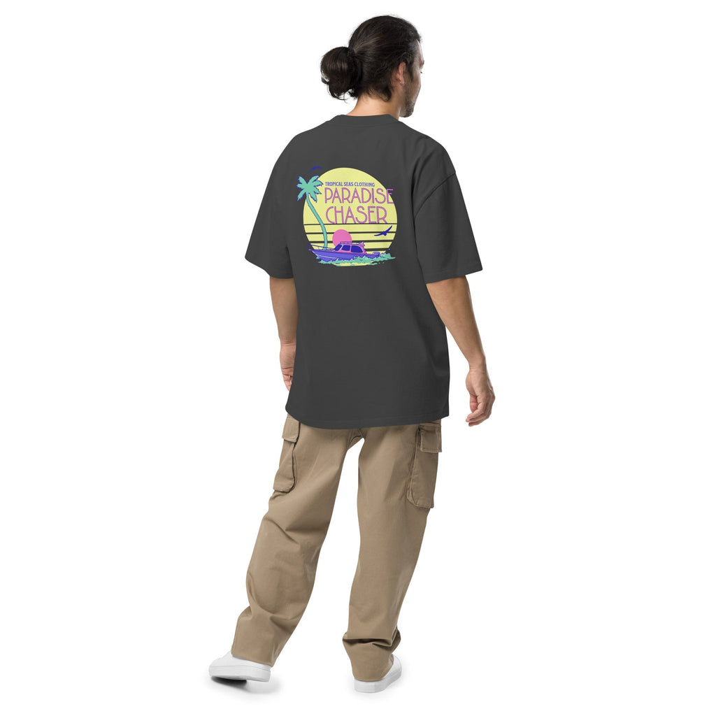 Oversized Paradise Chaser faded t-shirt - Luna BR wear co.