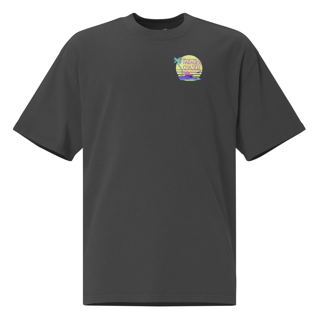 Oversized Paradise Chaser faded t-shirt - Luna BR wear co.