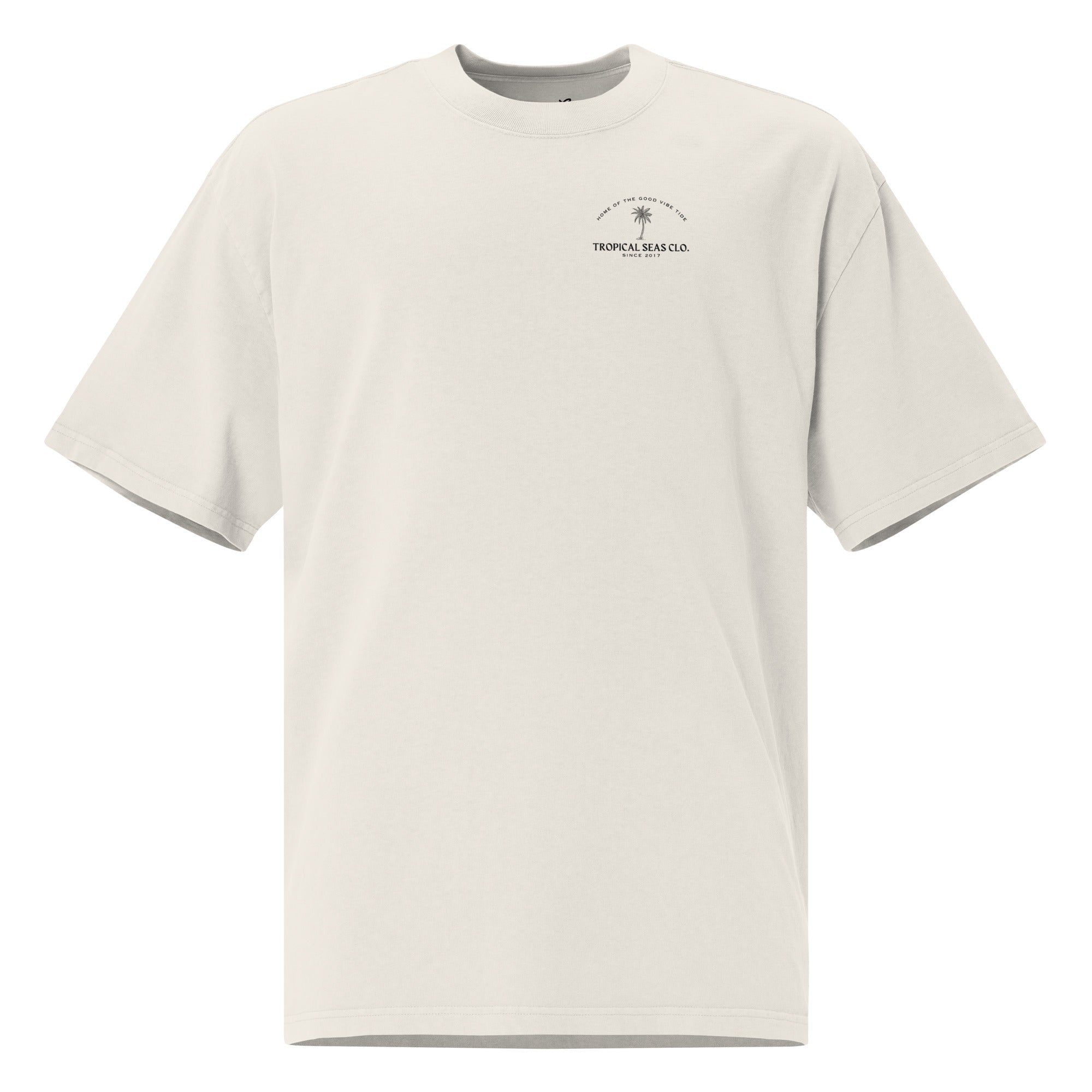 Oversized Perfect Palm faded t-shirt - Luna BR wear co.
