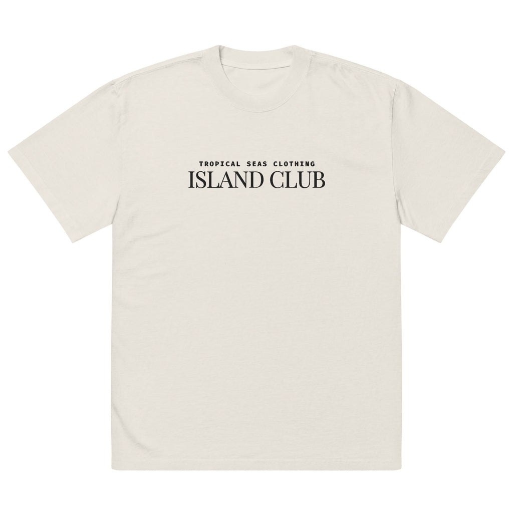 Oversized Tropical Seas faded t-shirt - Luna BR wear co.