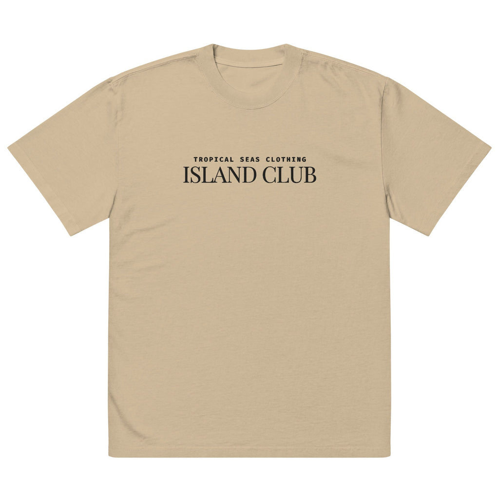 Oversized Tropical Seas faded t-shirt - Luna BR wear co.