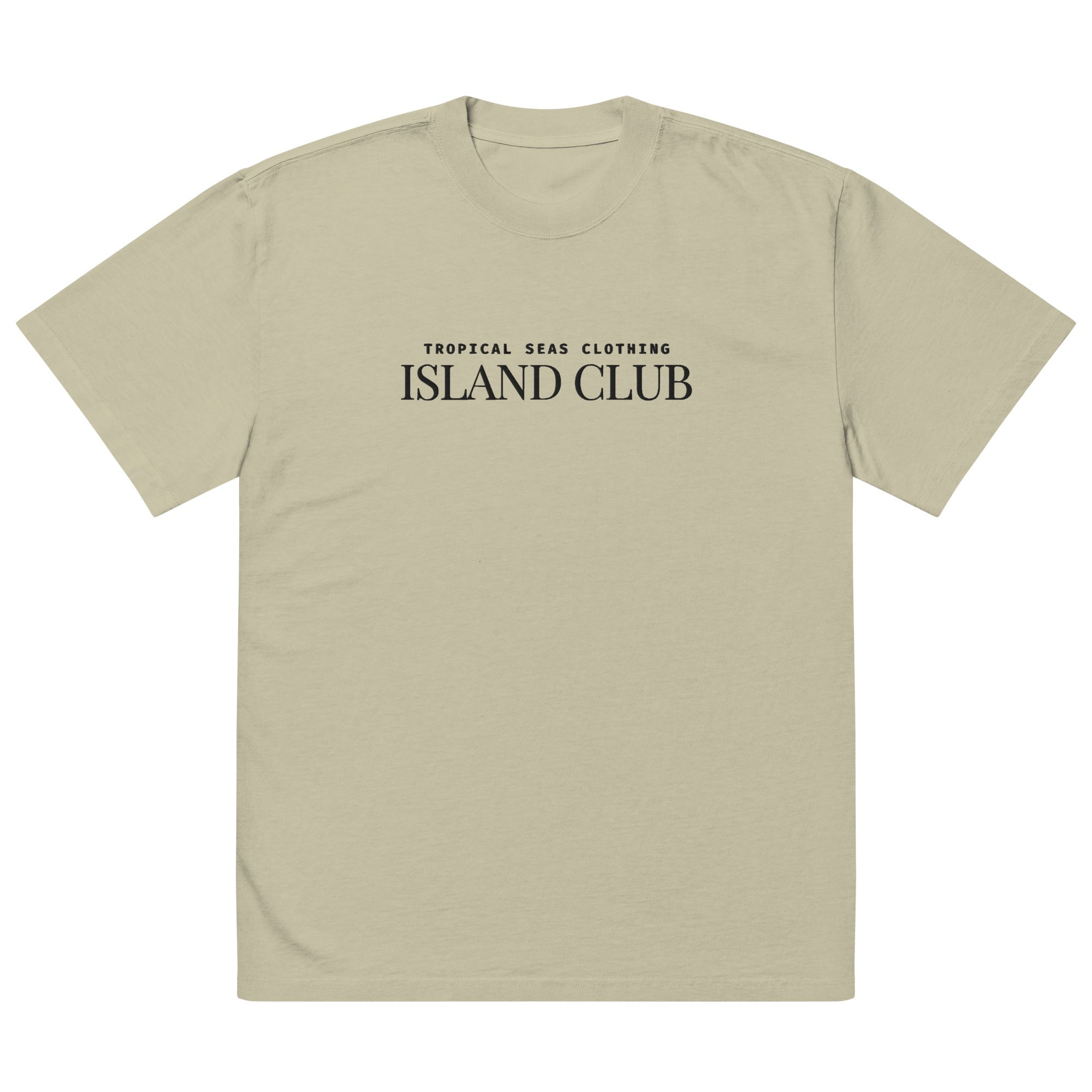 Oversized Tropical Seas faded t-shirt - Luna BR wear co.