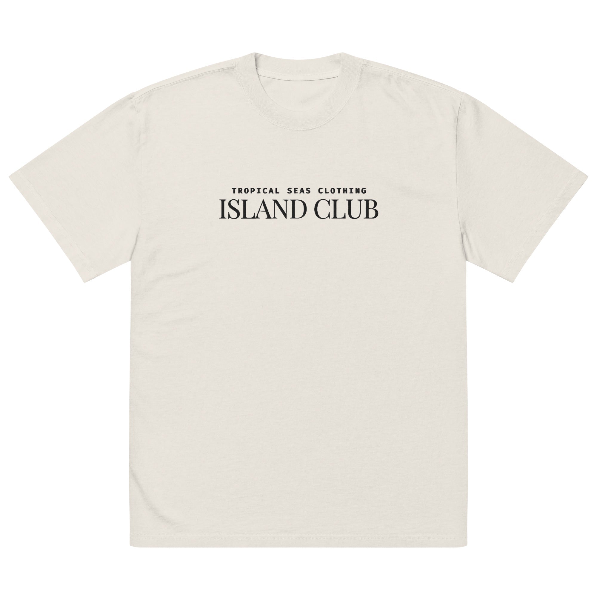 Oversized Tropical Seas faded t-shirt - Luna BR wear co.