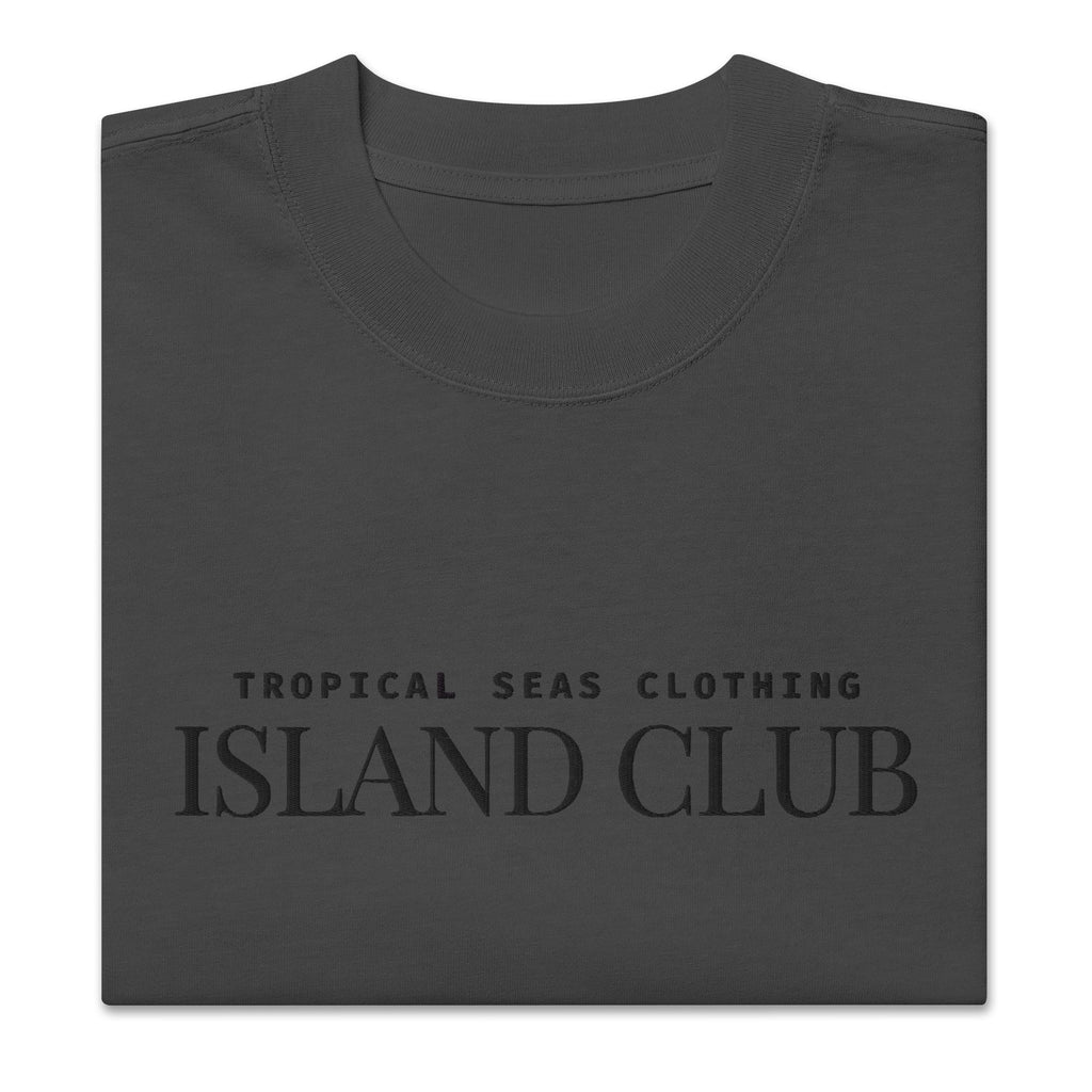 Oversized Tropical Seas faded t-shirt - Luna BR wear co.