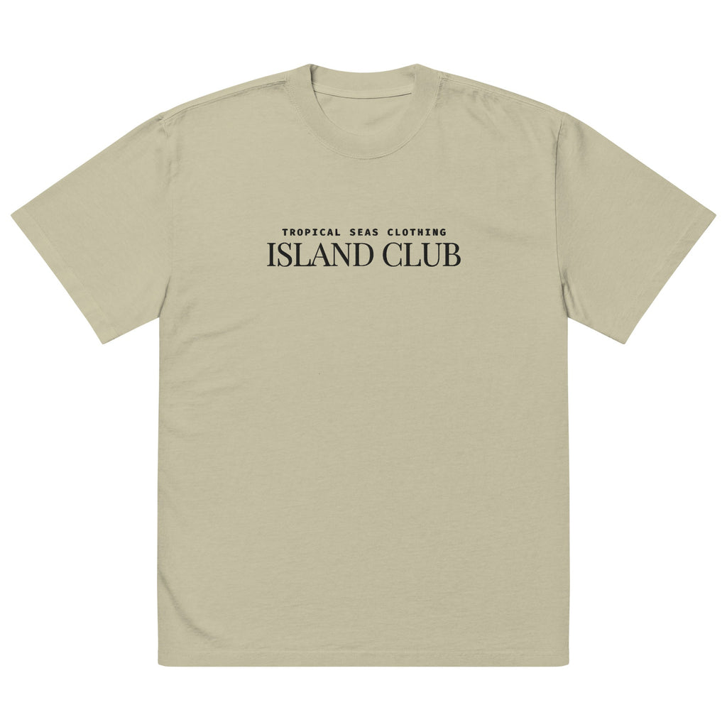 Oversized Tropical Seas faded t-shirt - Luna BR wear co.
