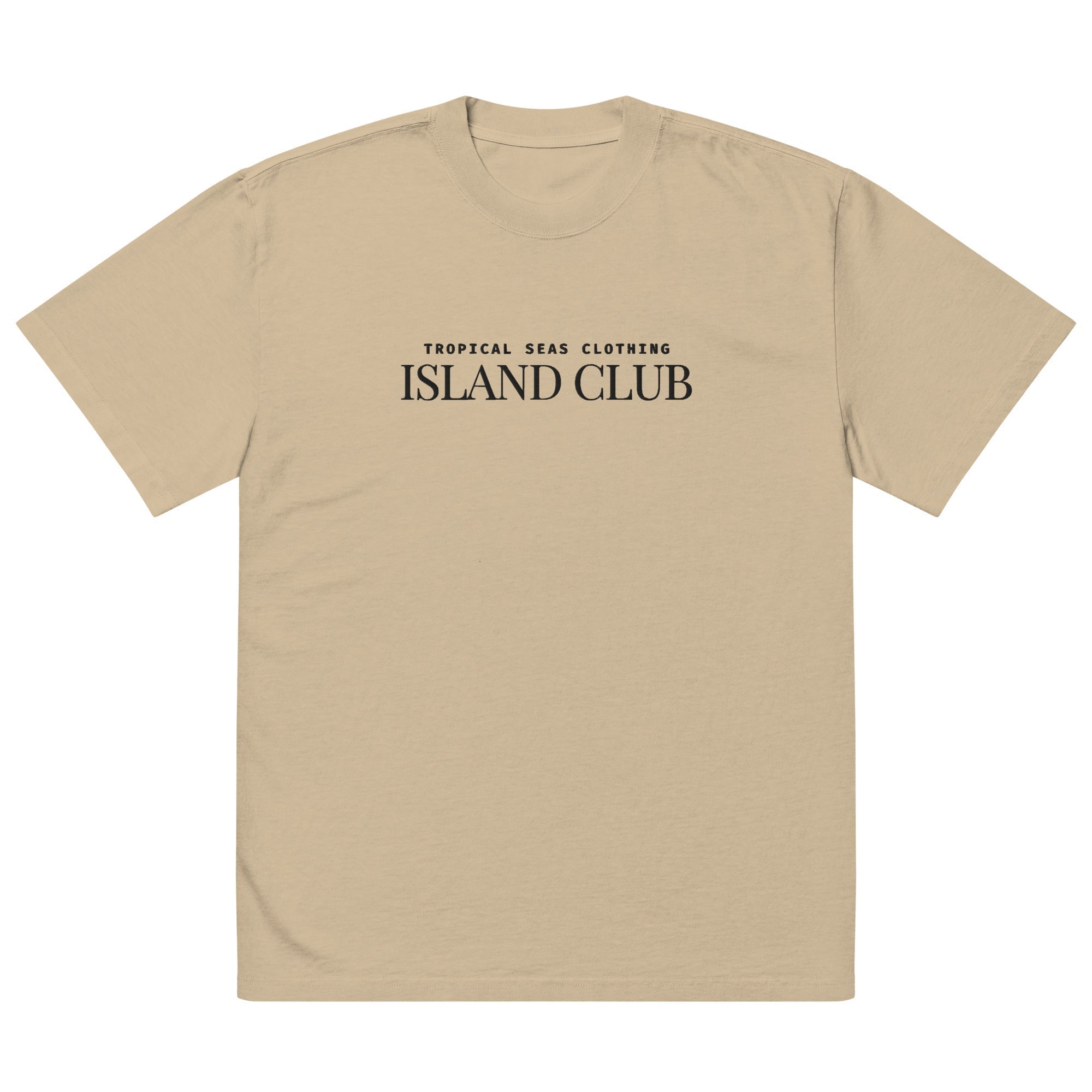 Oversized Tropical Seas faded t-shirt - Luna BR wear co.