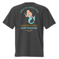 Oversized Waiting Mermaid Faded t-shirt - Luna BR wear co.