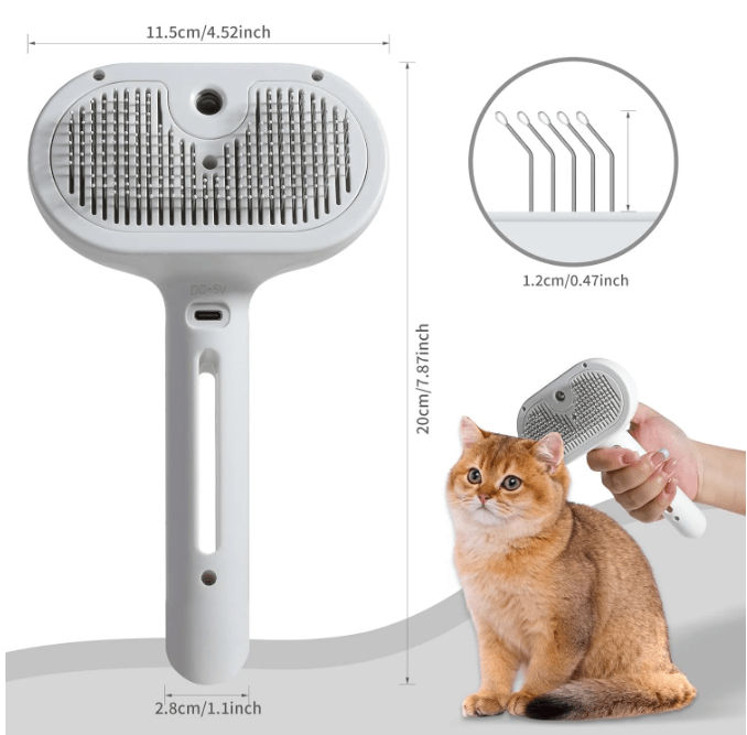 Pet Hair Spray Brush - Luna BR wear co.