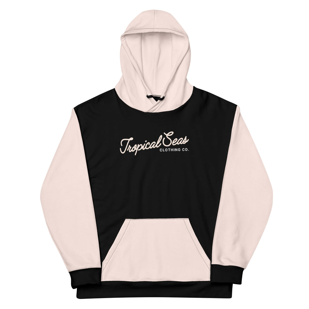 Pink Sand Two-Toned Tropical Seas Hoodie - Luna BR wear co.