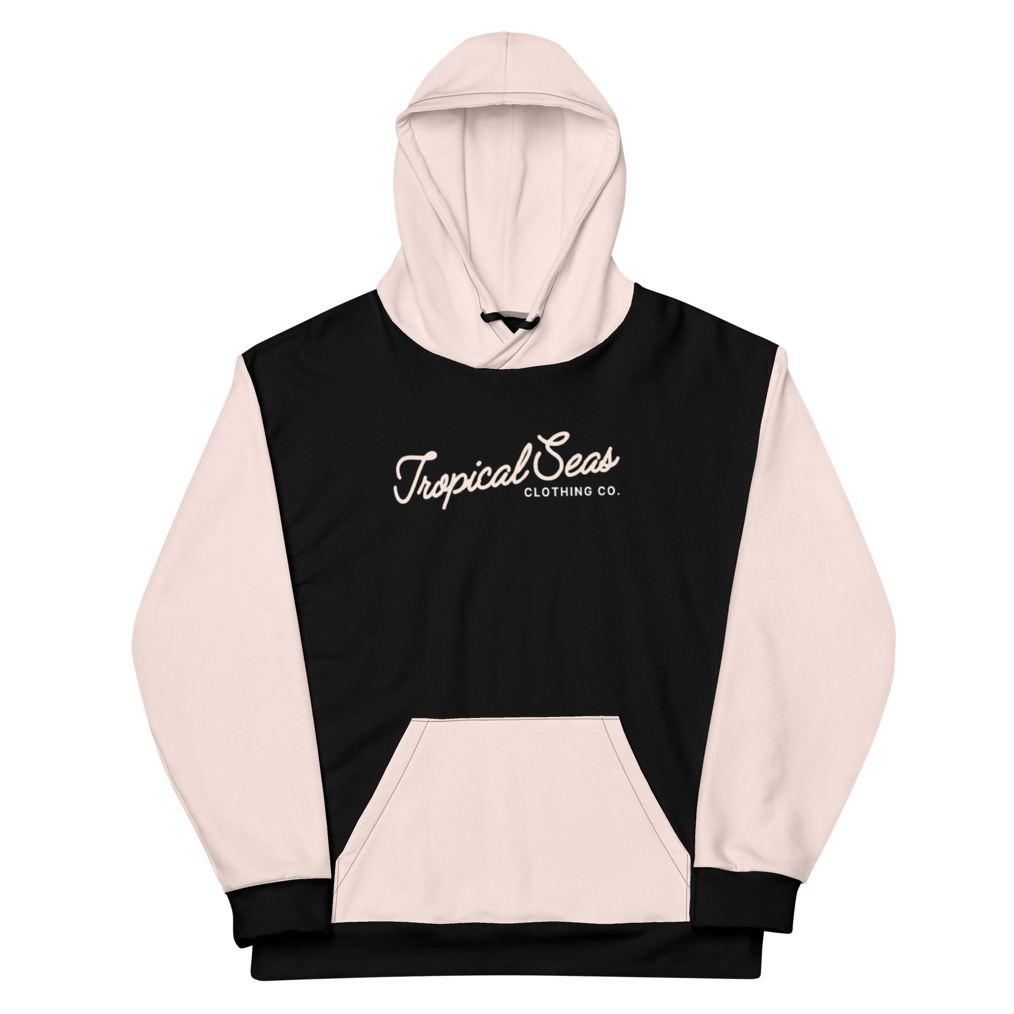 Pink Sand Two-Toned Tropical Seas Hoodie - Luna BR wear co.