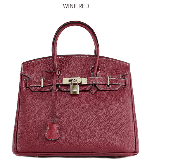 Platinum Bag in First Layer Cowhide for Women - Luna BR wear co.