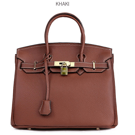 Platinum Bag in First Layer Cowhide for Women - Luna BR wear co.