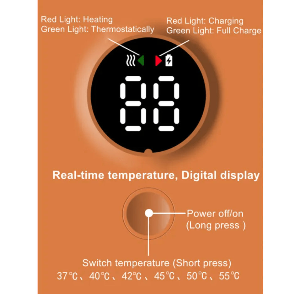 Portable Wireless Baby Bottle Warmer - Luna BR wear co.
