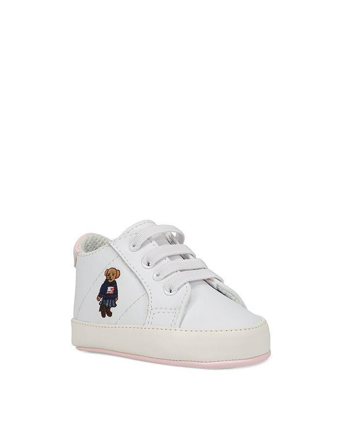 Ralph Lauren Unisex Quilton Bear High Top Sneakers - Baby - Luna BR wear co.