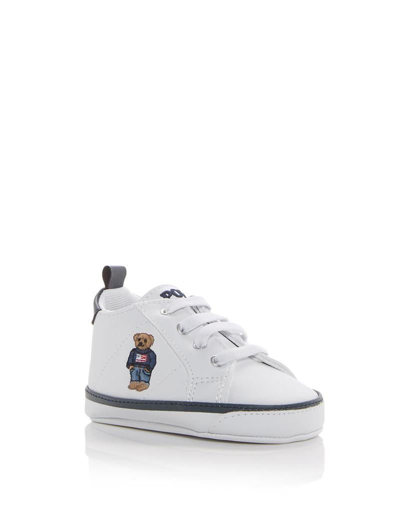 Ralph Lauren Unisex Quilton Bear High Top Sneakers - Baby - Luna BR wear co.