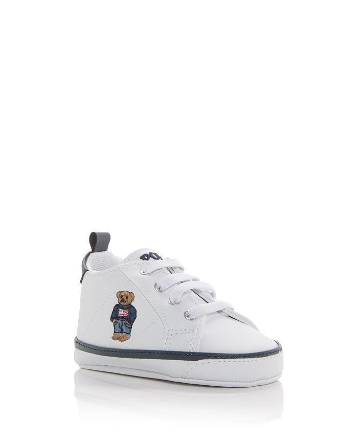 Ralph Lauren Unisex Quilton Bear High Top Sneakers - Baby - Luna BR wear co.