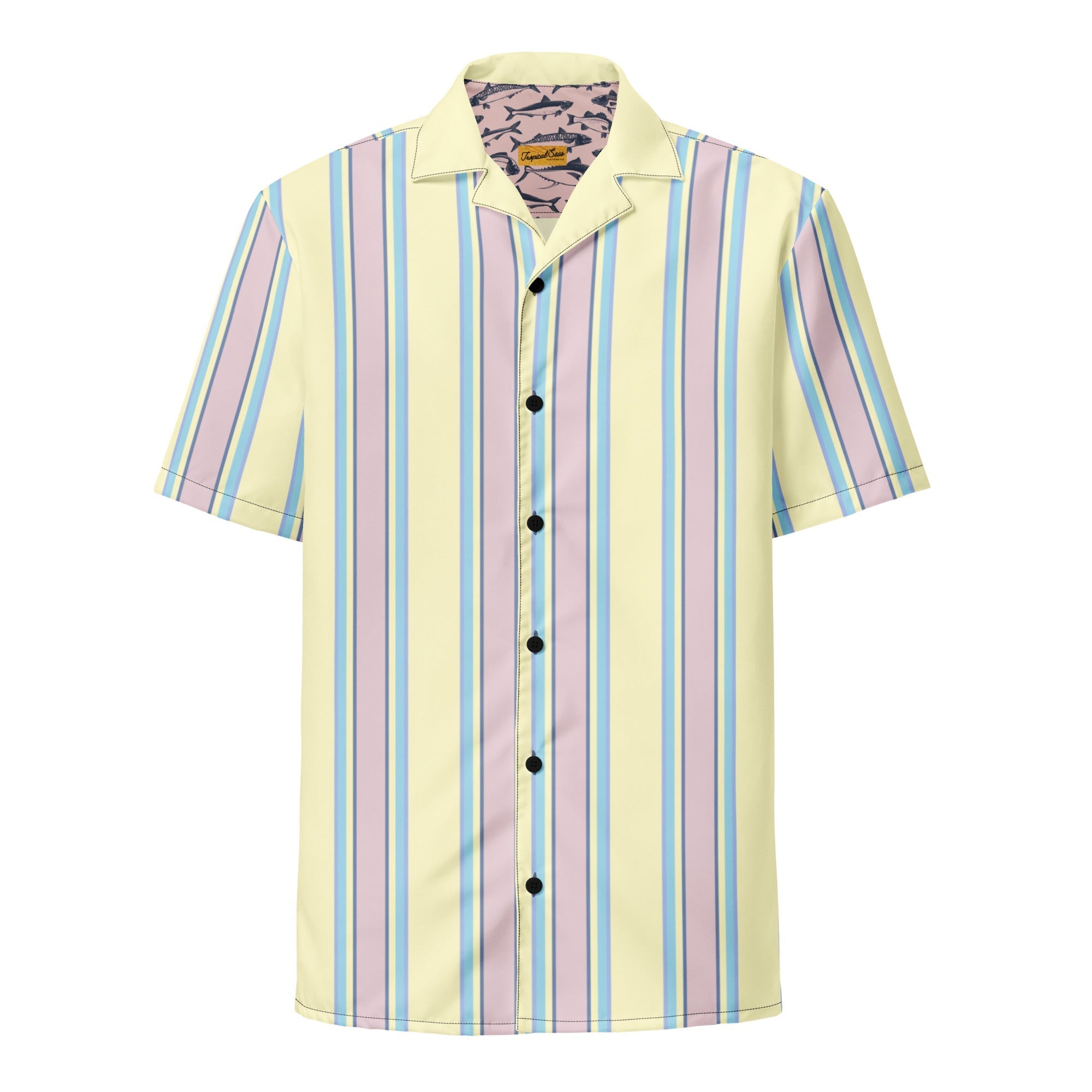 Royal Beach Club Performance Button Down Shirt - Brinks Island Collection - Luna BR wear co.