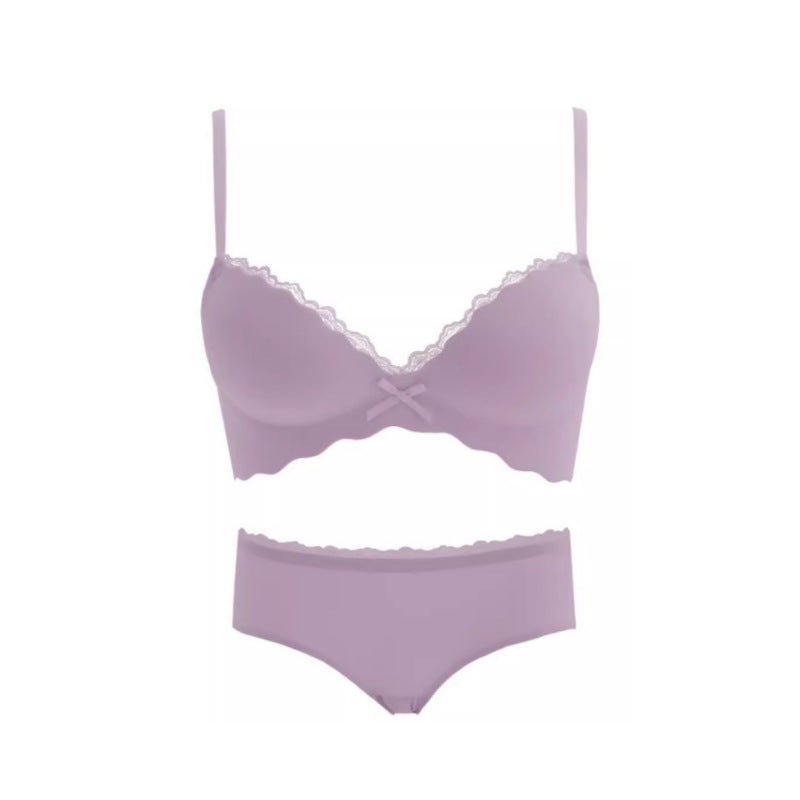 Seamless Push-Up Wireless Bra Set for Small Bust - Luna BR wear co.
