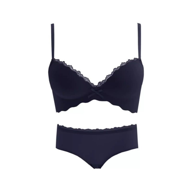 Seamless Push-Up Wireless Bra Set for Small Bust - Luna BR wear co.