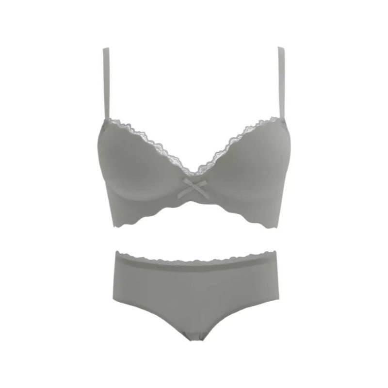 Seamless Push-Up Wireless Bra Set for Small Bust - Luna BR wear co.