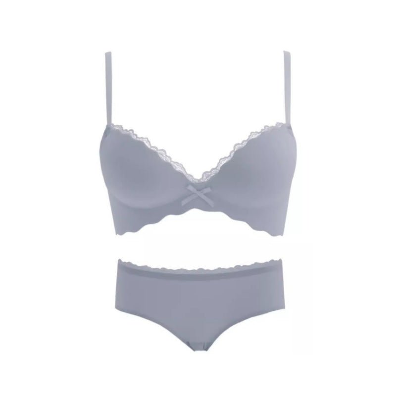 Seamless Push-Up Wireless Bra Set for Small Bust - Luna BR wear co.
