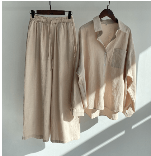 Seattle Linen Set (One Set) - Luna BR wear co.