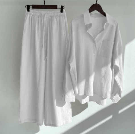 Seattle Linen Set (One Set) - Luna BR wear co.