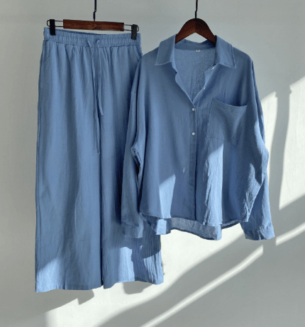 Seattle Linen Set (One Set) - Luna BR wear co.