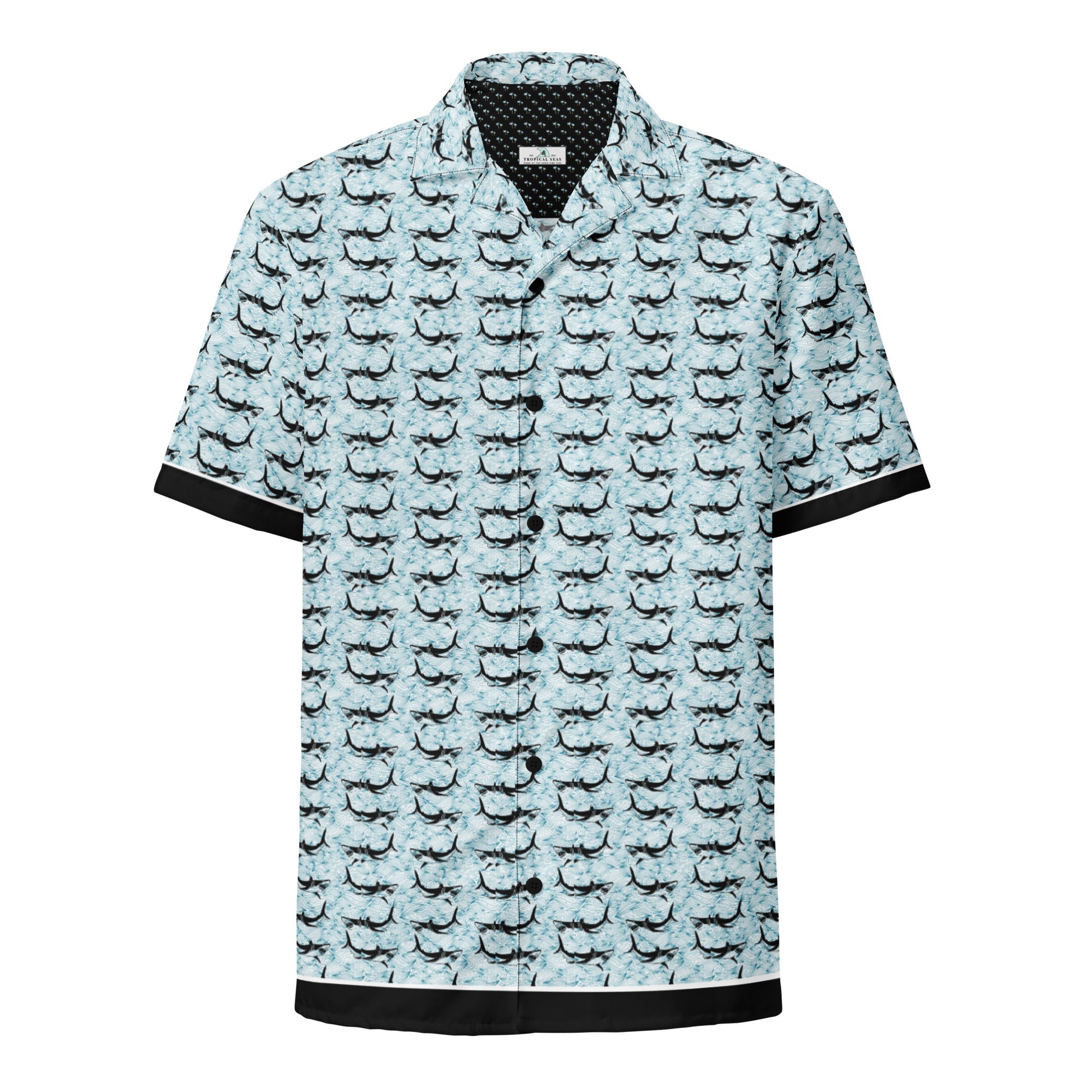 Shark Frenzy button shirt - Luna BR wear co.