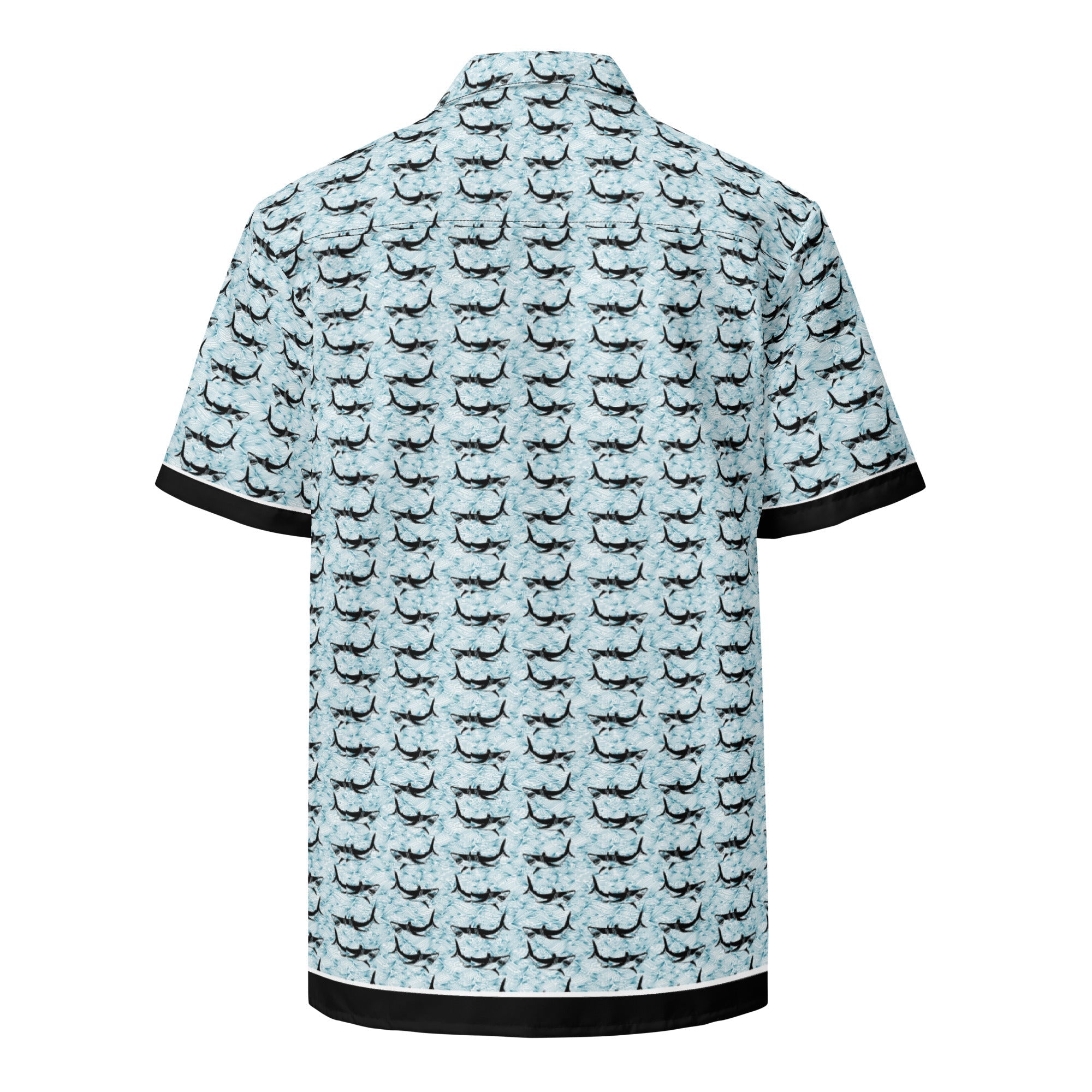 Shark Frenzy button shirt - Luna BR wear co.
