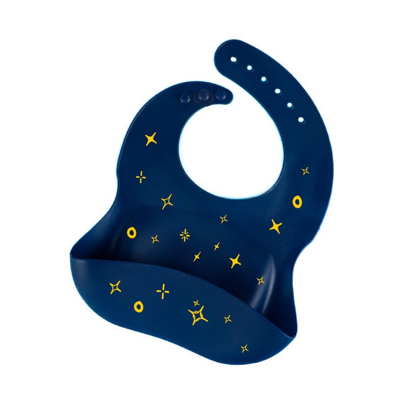 Silicone Bib for Babies - Waterproof and Easy Clean - Luna BR wear co.