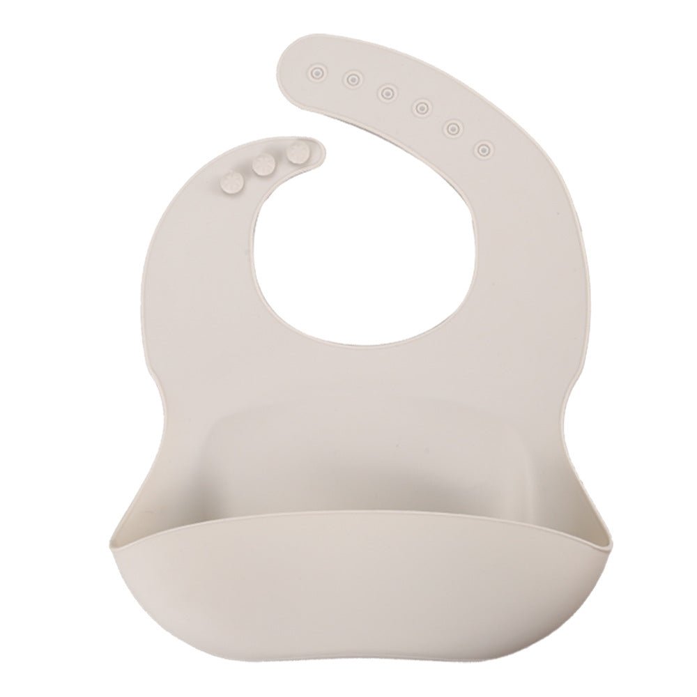 Silicone Bib for Babies - Waterproof and Easy Clean - Luna BR wear co.
