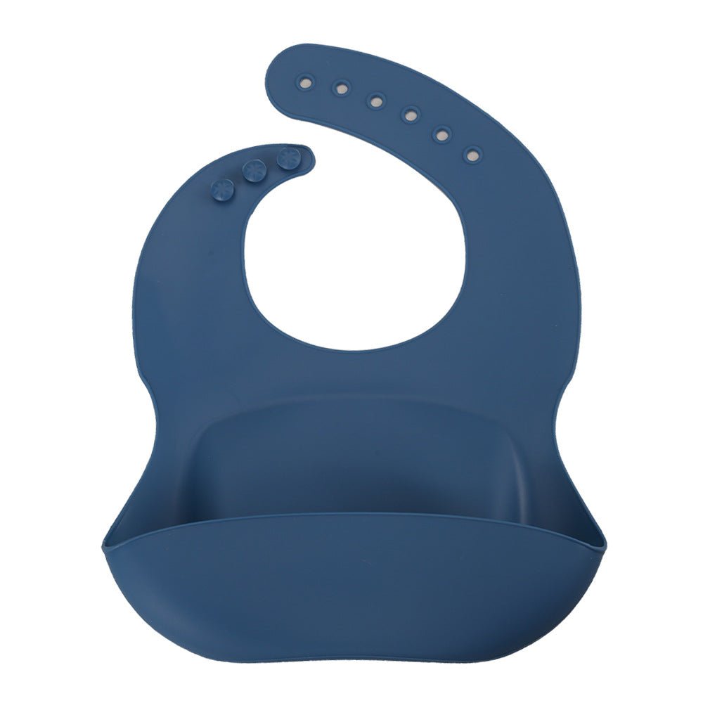 Silicone Bib for Babies - Waterproof and Easy Clean - Luna BR wear co.