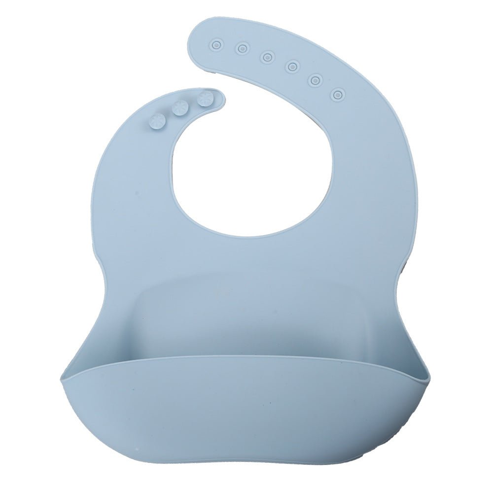 Silicone Bib for Babies - Waterproof and Easy Clean - Luna BR wear co.