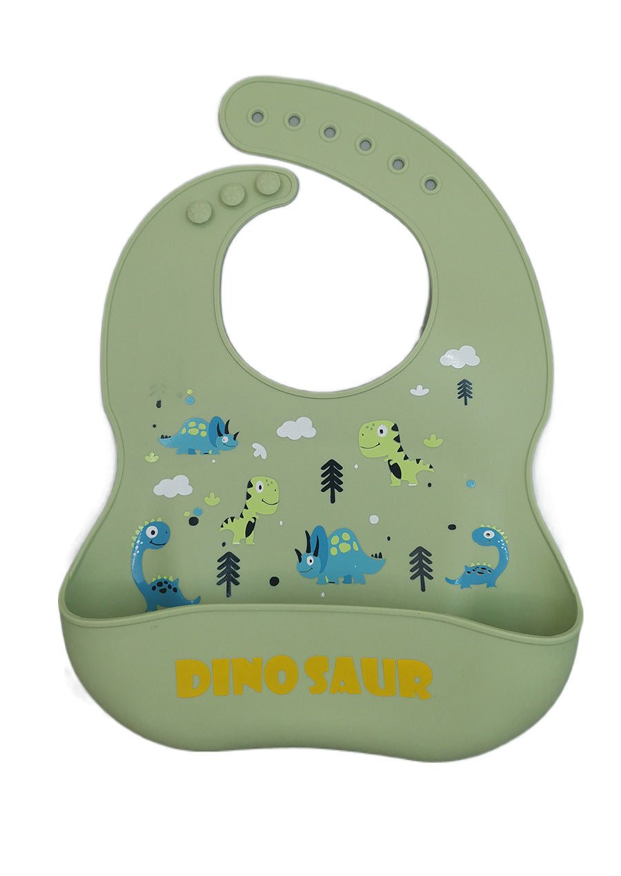 Silicone Bib for Babies - Waterproof and Easy Clean - Luna BR wear co.