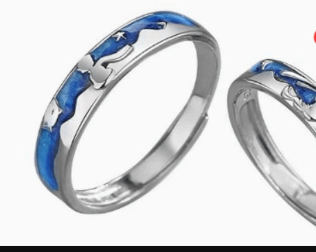 Small Design Feeling Rings - A Stylish Pair - Luna BR wear co.
