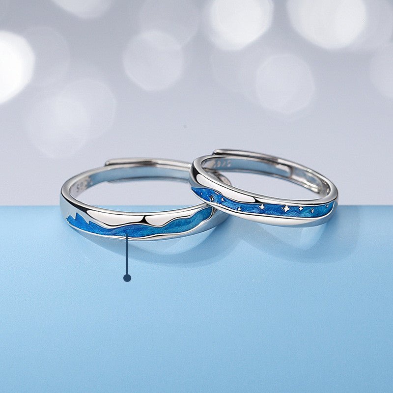 Small Design Feeling Rings - A Stylish Pair - Luna BR wear co.