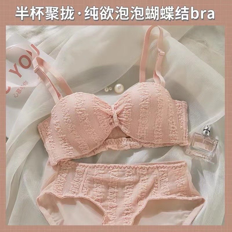 Strapless Push-Up Bra Set for Small Busts - Luna BR wear co.