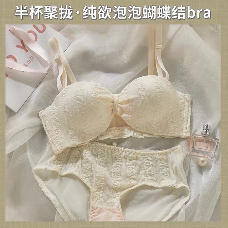 Strapless Push-Up Bra Set for Small Busts - Luna BR wear co.