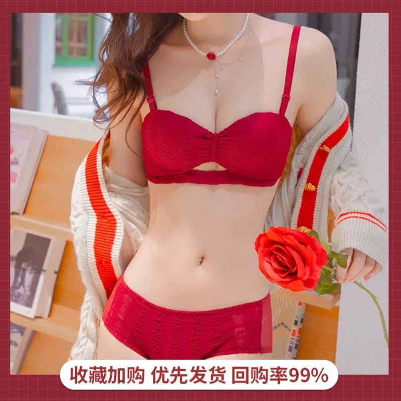Strapless Push-Up Bra Set for Small Busts - Luna BR wear co.